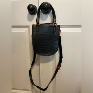 BLAST Black Purse Orange Detail